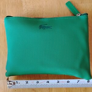Lacoste Turkish Airlines Green Zip Complete Pouch